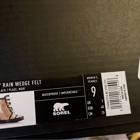Sorel Joan Rain wedge - Picture 7 of 10